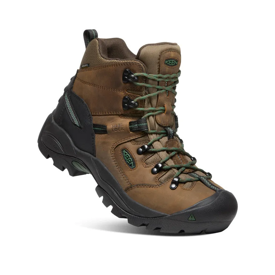 Men's Pittsburgh Energy 6" Waterproof Boot (Soft Toe)  |  Cascade Brown/Greener Pastures KEEN