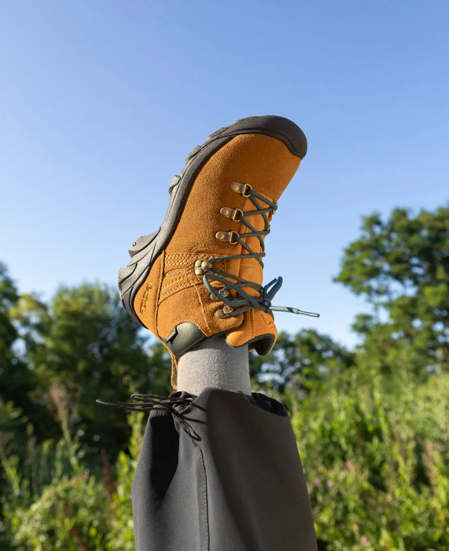 Men's Pyrenees Waterproof Boot x Leave No Trace  |  KEEN Maple/Marmalade KEEN