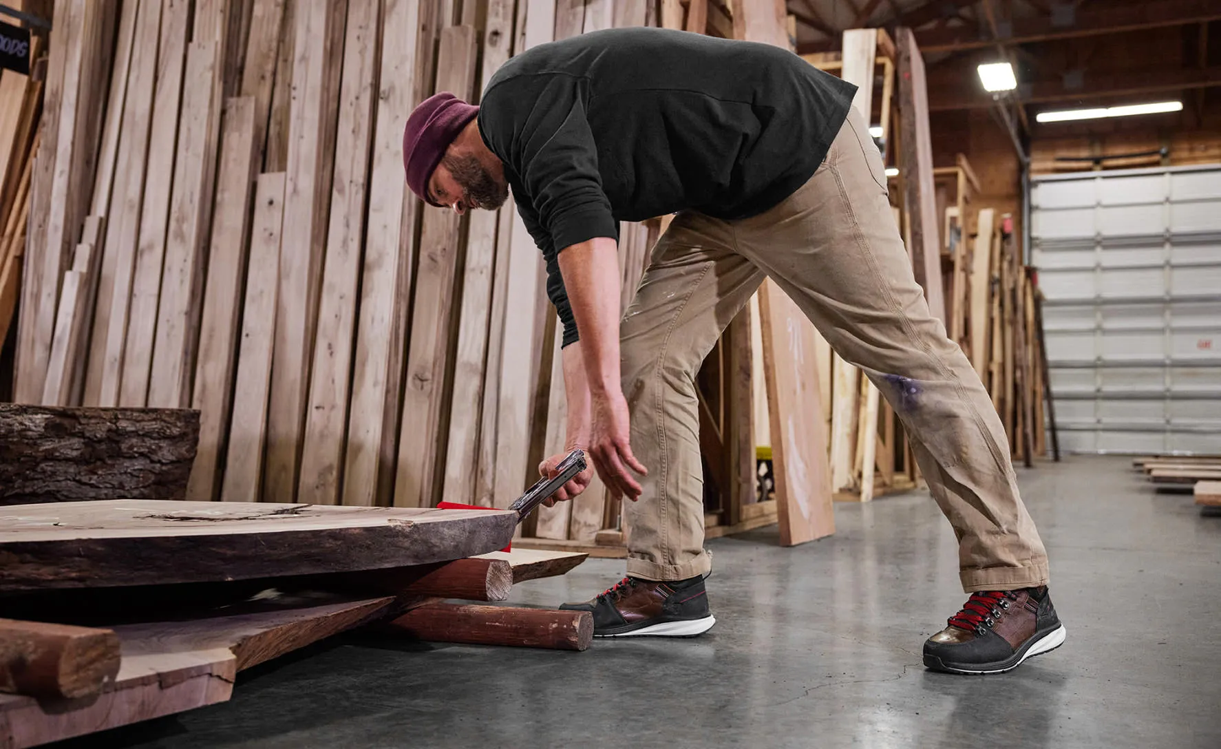 Men's Red Hook Waterproof Boot (Soft Toe)  |  Tobacco/Black KEEN