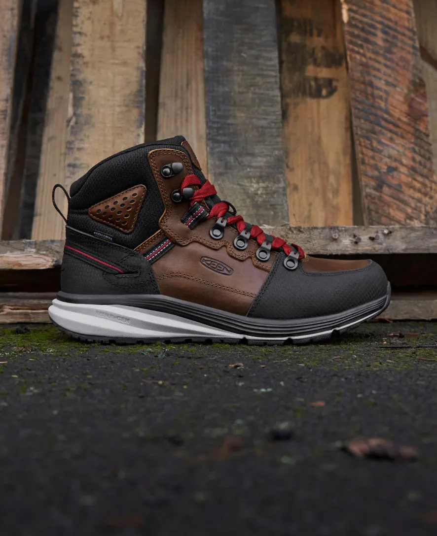 Men's Red Hook Waterproof Boot (Soft Toe)  |  Tobacco/Black KEEN