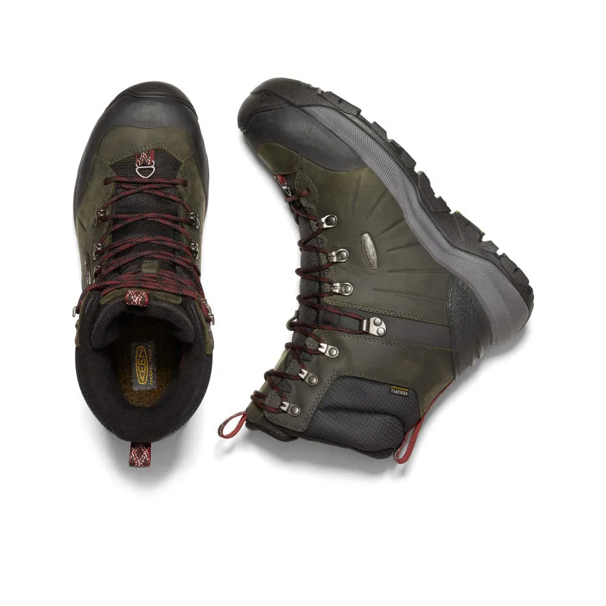 Men's Revel IV High Polar Waterproof Boot  |  Magnet/Red Carpet KEEN