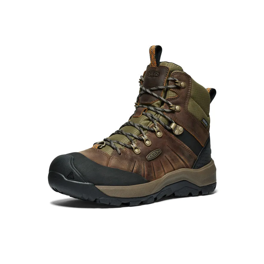 Men's Revel IV Polar Waterproof Boot  |  Bison/Orange Pepper KEEN