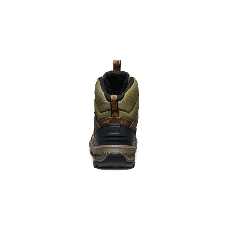 Men's Revel IV Polar Waterproof Boot  |  Bison/Orange Pepper KEEN