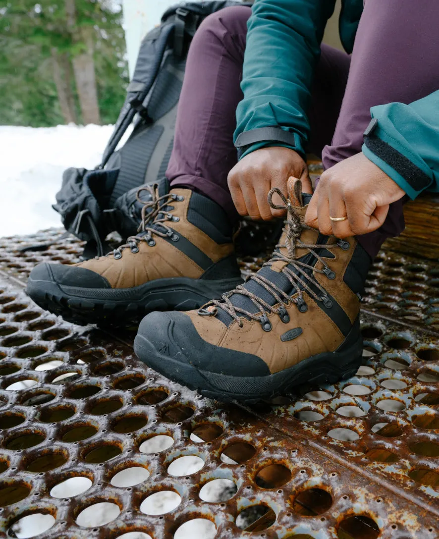 Men's Revel IV Polar Waterproof Boot  |  Bison/Orange Pepper KEEN