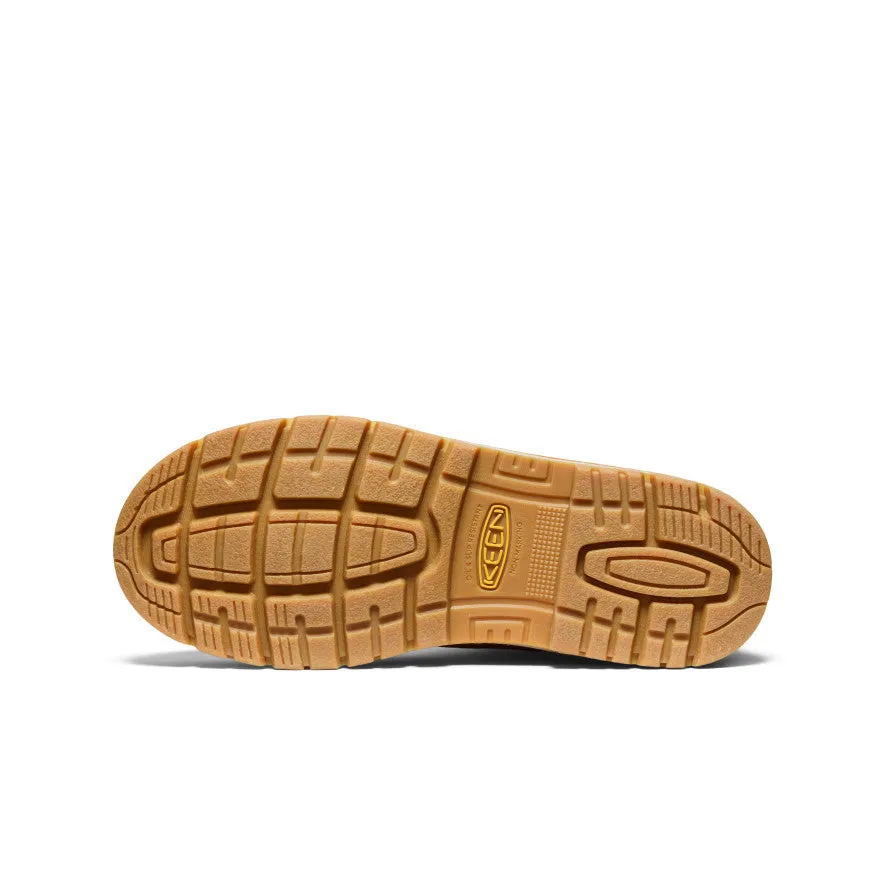 Men's San Jose 6" Waterproof 90 Heel Boot (Aluminum Toe)  |  Bistre/Gum KEEN
