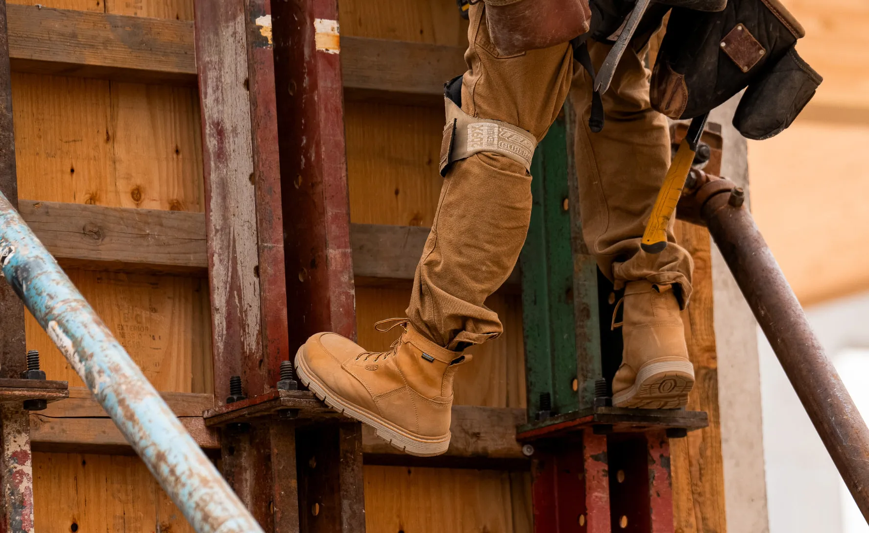 Men's San Jose 6" Waterproof 90 Heel Boot (Soft Toe)  |  Bistre/Gum KEEN