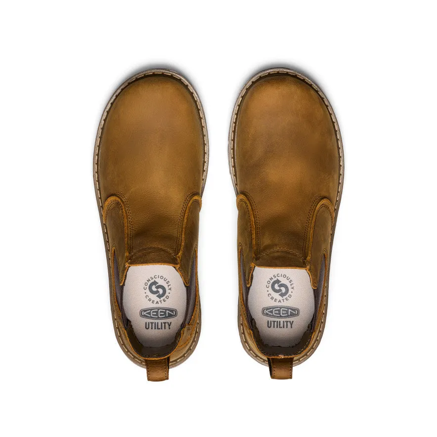 Men's San Jose Chelsea 90 Heel Boot (Soft Toe)  |  Belgian/Gum KEEN