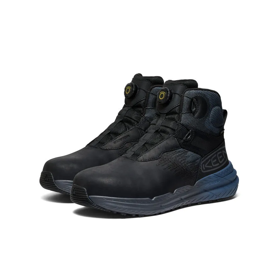 Men's Snapline RF Waterproof Boot (Carbon Toe)  |  Vintage Indigo/Black KEEN