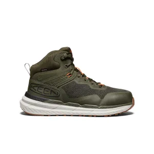 Men's Synchro Waterproof Work Boot (Carbon Toe)  |  Forest Night/Gum KEEN