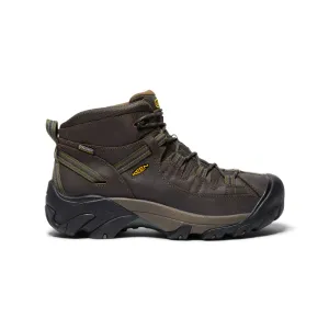 Men's Targhee II Waterproof Mid Wide  |  Canteen/Dark Olive KEEN