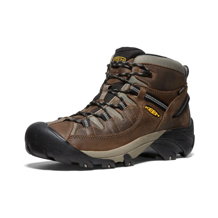 Men's Targhee II Waterproof Mid Wide  |  Shitake/Brindle KEEN
