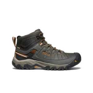 Men's Targhee III Waterproof Mid  |  Black Olive/Golden Brown KEEN