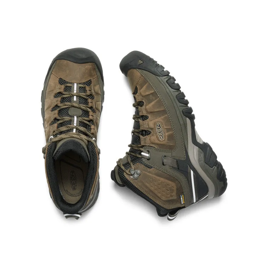 Men's Targhee III Waterproof Mid  |  Bungee Cord/Black KEEN