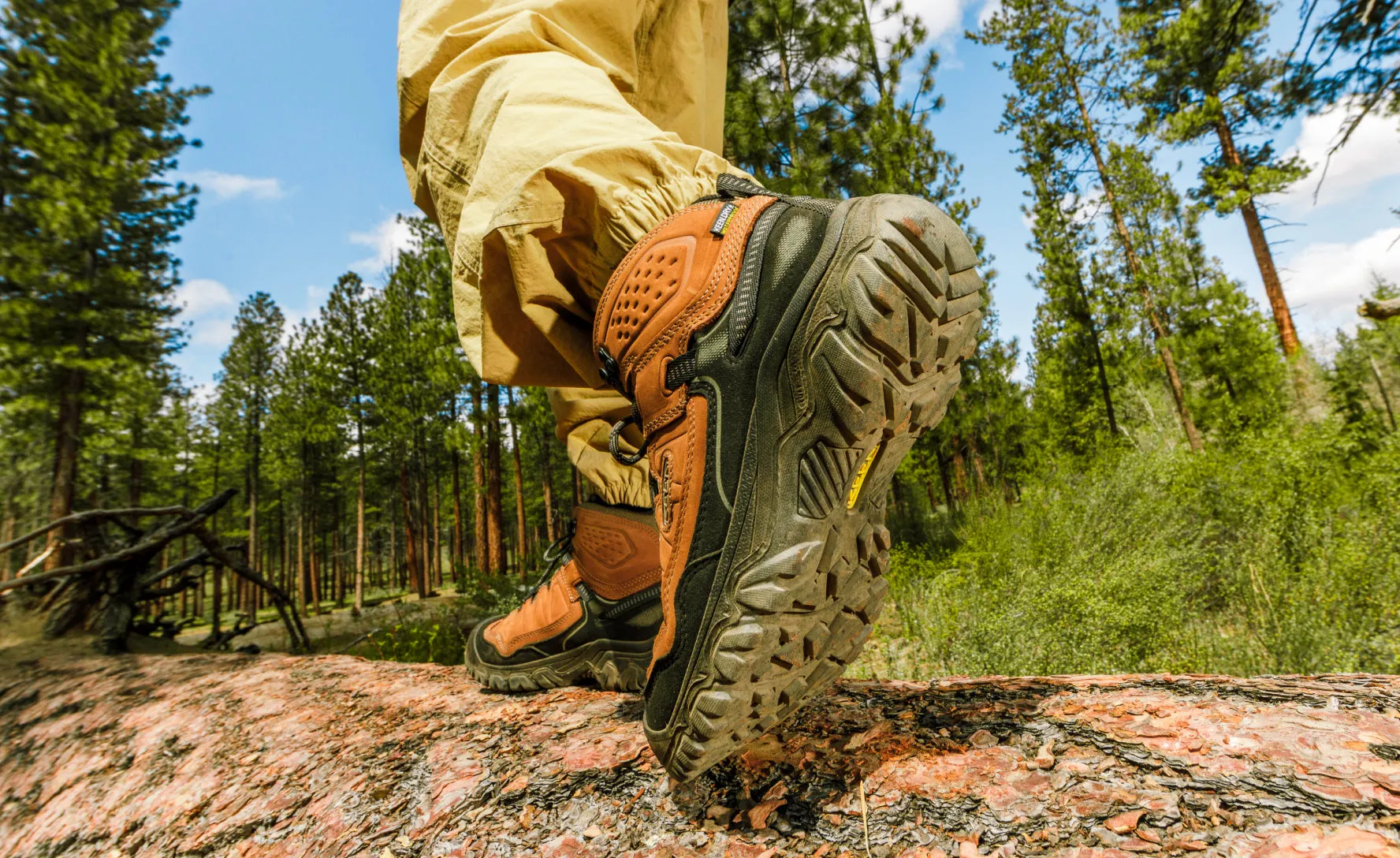 Men's Targhee IV Waterproof Hiking Boot  |  Brindle/Canteen KEEN
