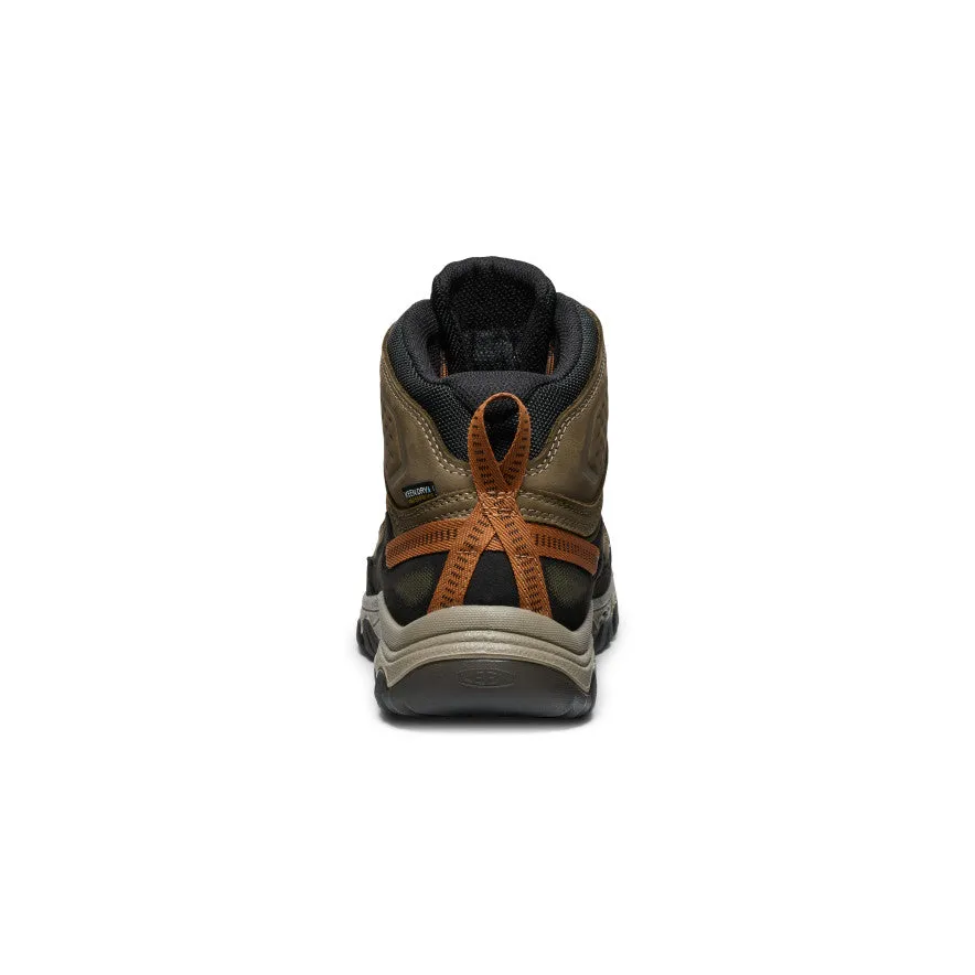 Men's Targhee IV Waterproof Hiking Boot  |  Sea Turtle/Roasted Pecan KEEN