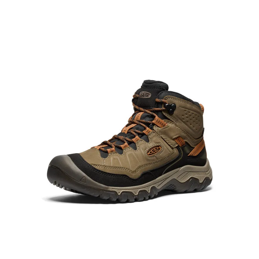 Men's Targhee IV Waterproof Hiking Boot  |  Sea Turtle/Roasted Pecan KEEN