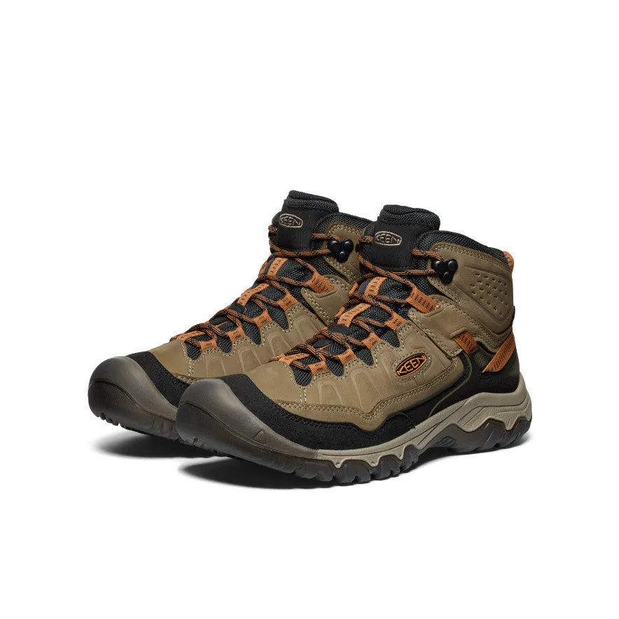 Men's Targhee IV Waterproof Hiking Boot  |  Sea Turtle/Roasted Pecan KEEN