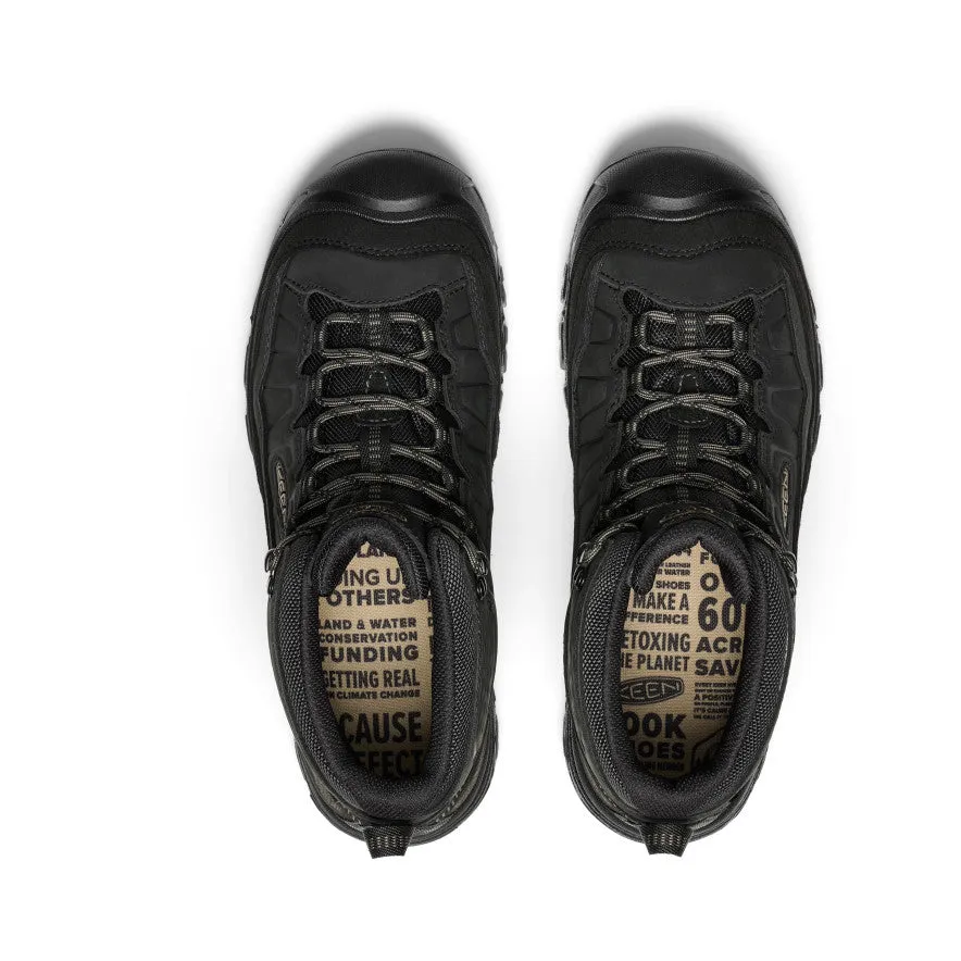 Men's Targhee IV Waterproof Hiking Boot  |  Triple Black KEEN
