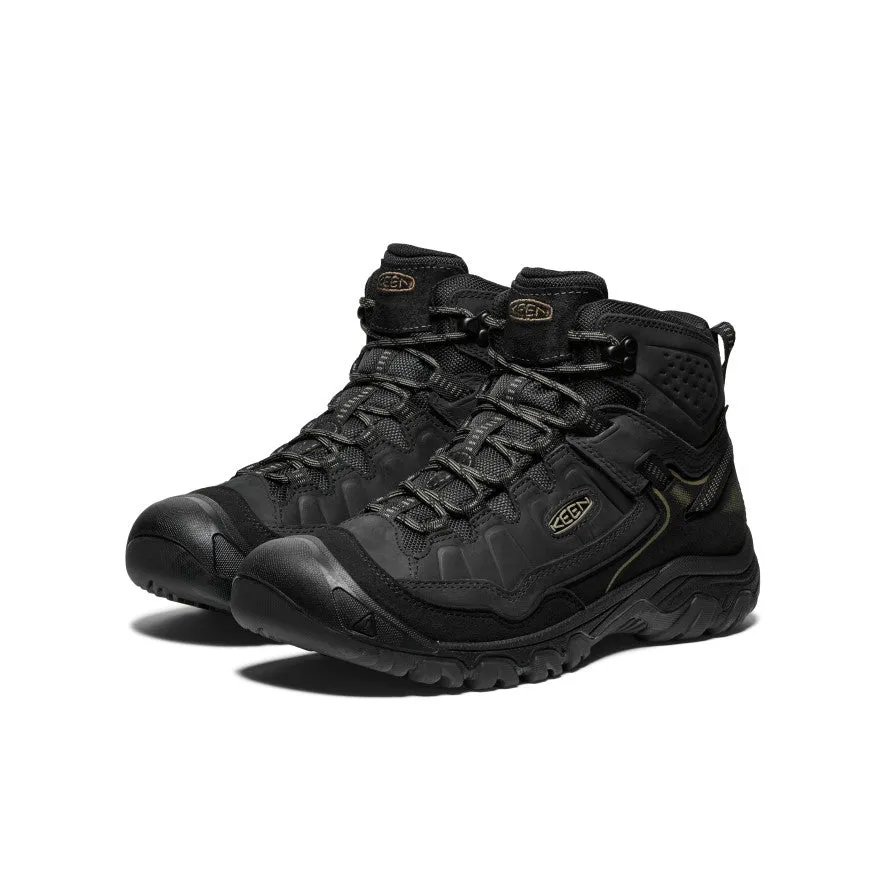 Men's Targhee IV Waterproof Hiking Boot  |  Triple Black KEEN