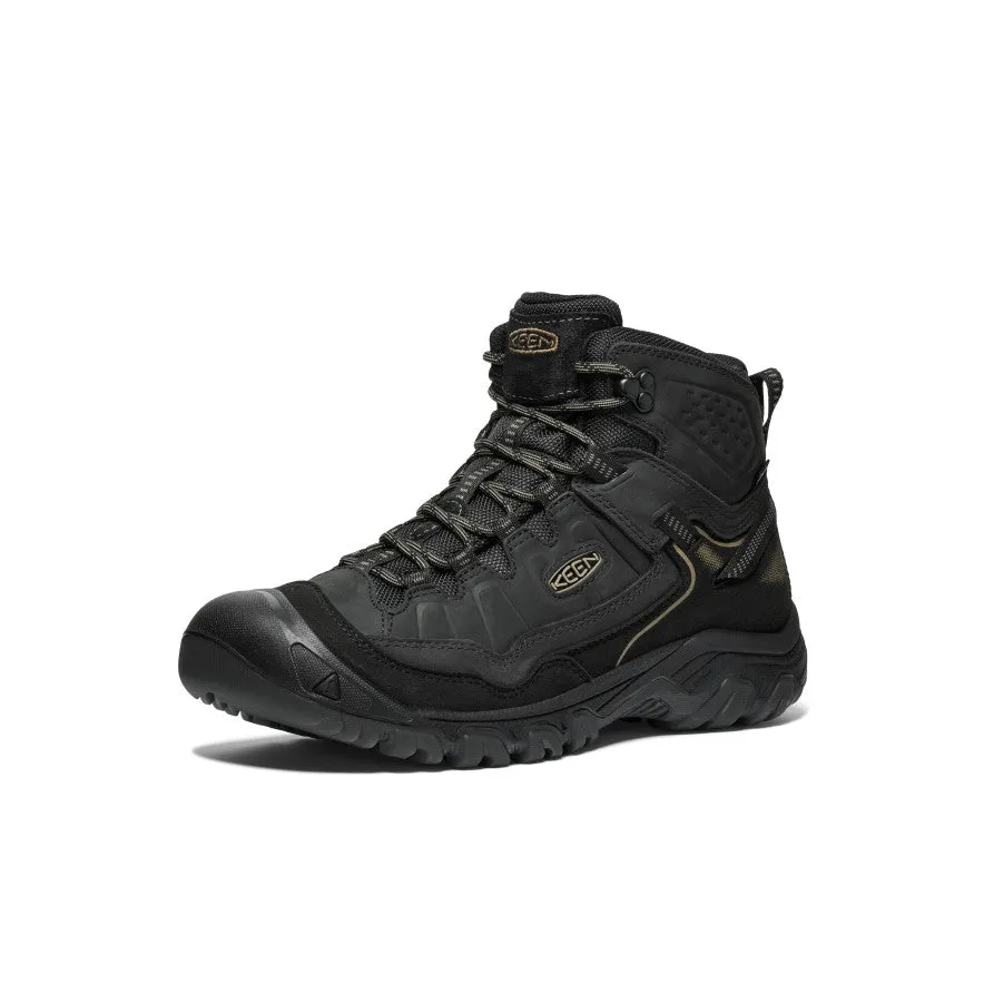 Men's Targhee IV Waterproof Hiking Boot  |  Triple Black KEEN
