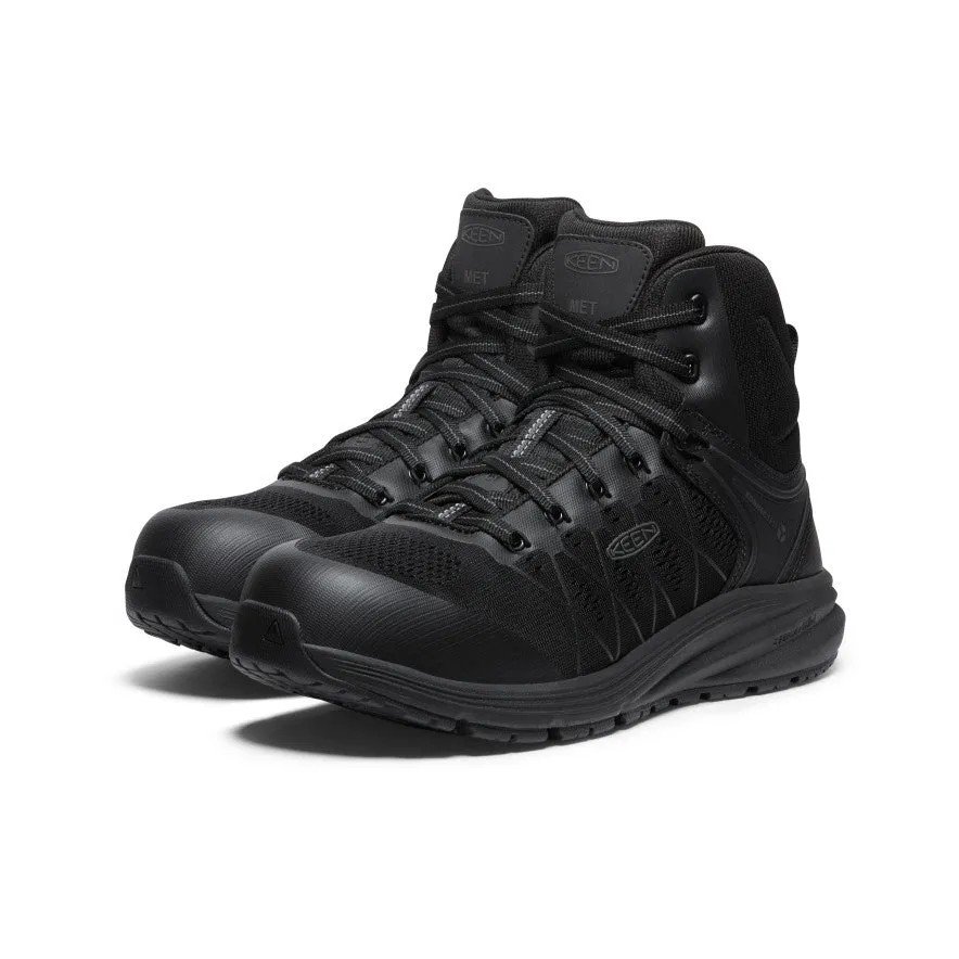 Men's Vista Energy Mid INT MET (Carbon Toe)  |  Black/Raven KEEN
