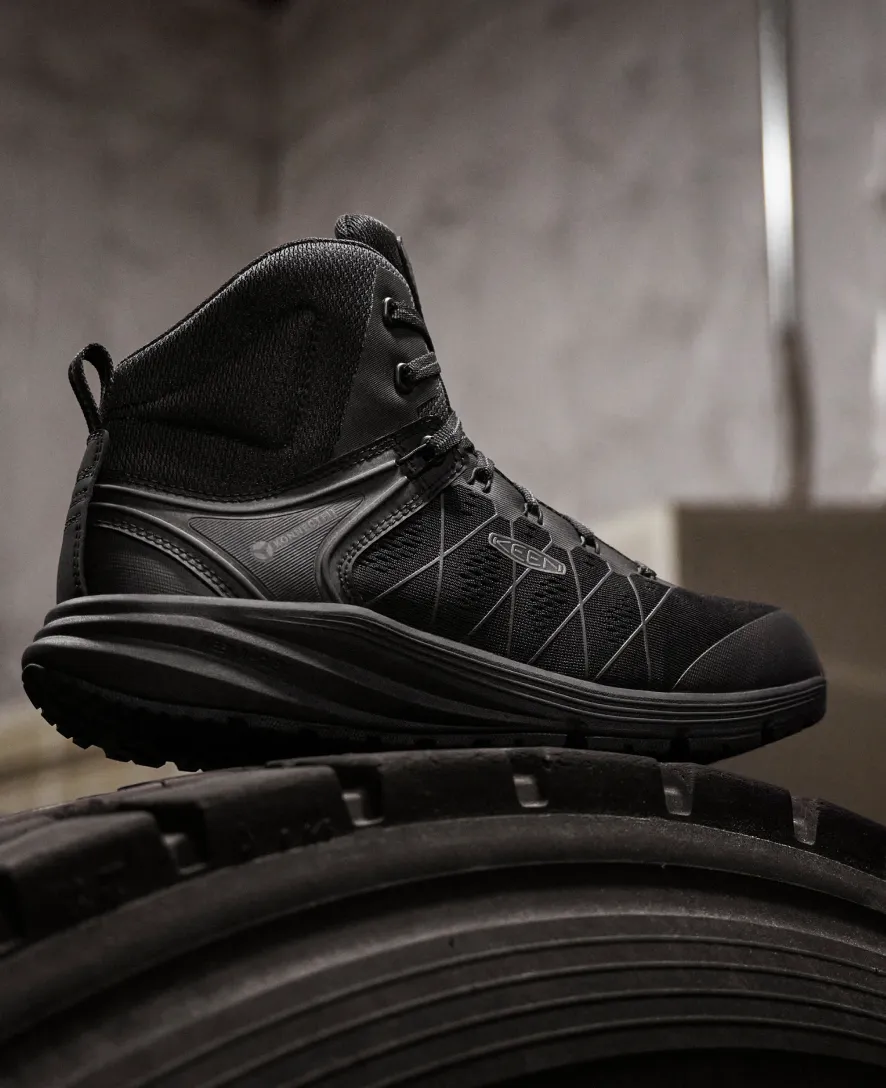 Men's Vista Energy Mid INT MET (Carbon Toe)  |  Black/Raven KEEN