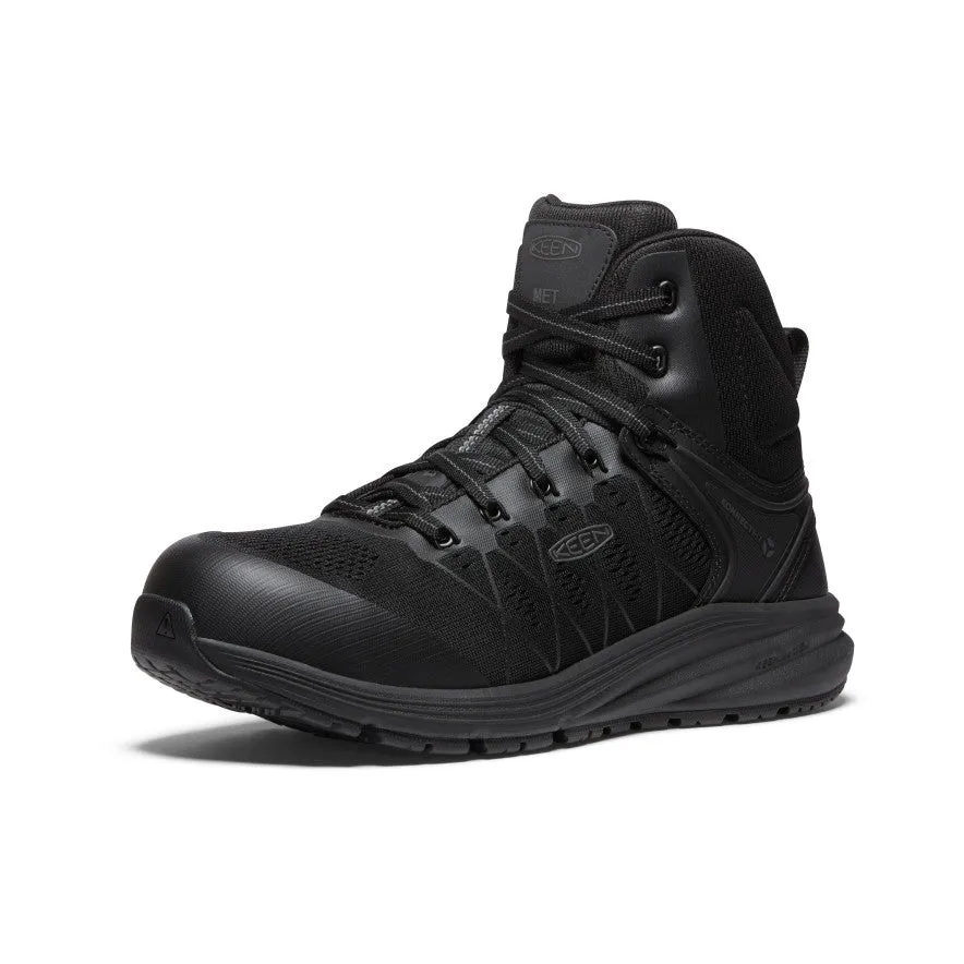 Men's Vista Energy Mid INT MET (Carbon Toe)  |  Black/Raven KEEN