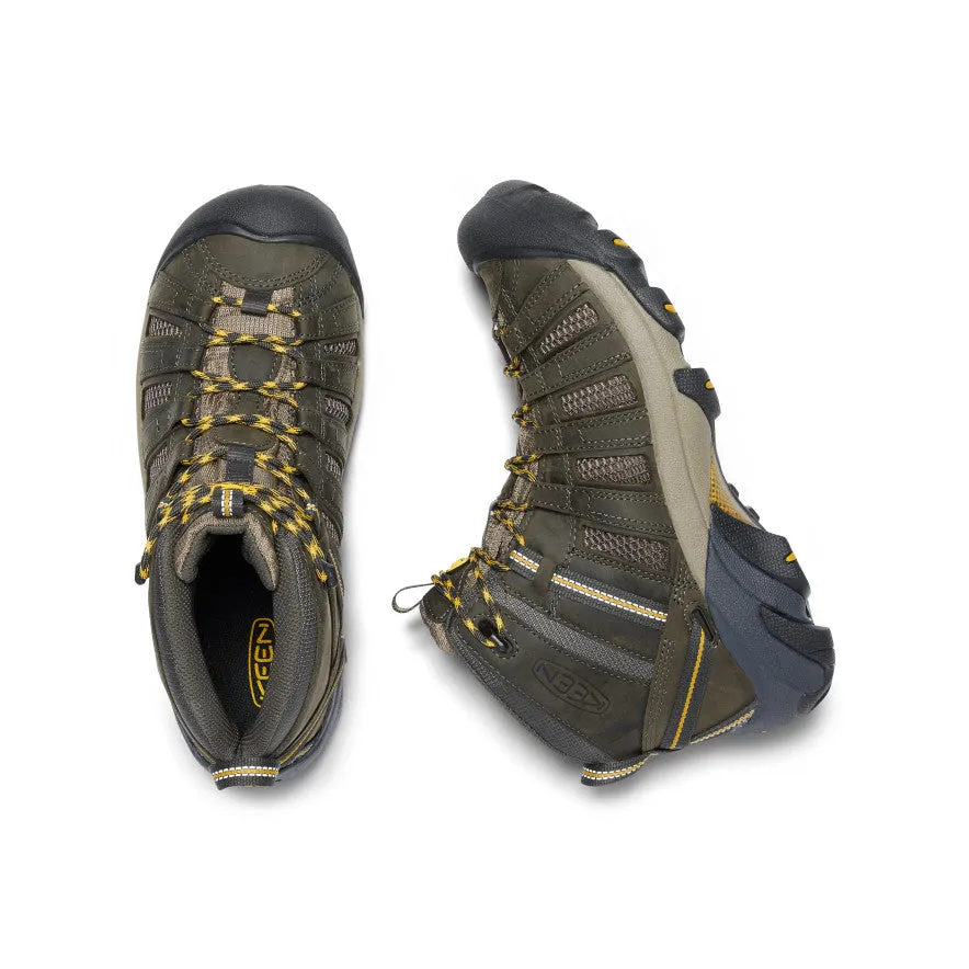 Men's Voyageur Mid  |  Raven/Tawny Olive KEEN