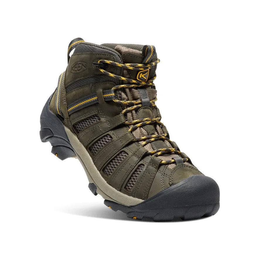 Men's Voyageur Mid  |  Raven/Tawny Olive KEEN