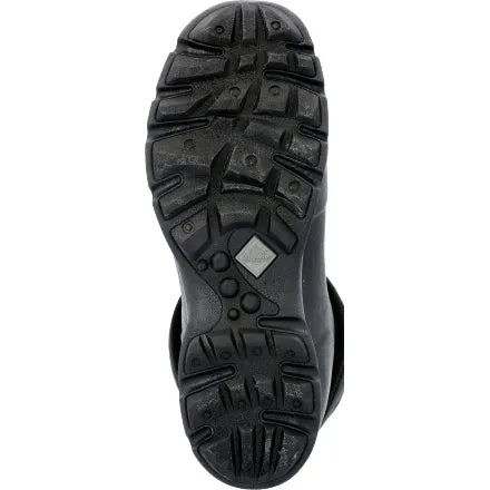 Muck Men's Arctic Excursion Mid 12" Waterproof Rubber Work Boot- Black - AEP-000