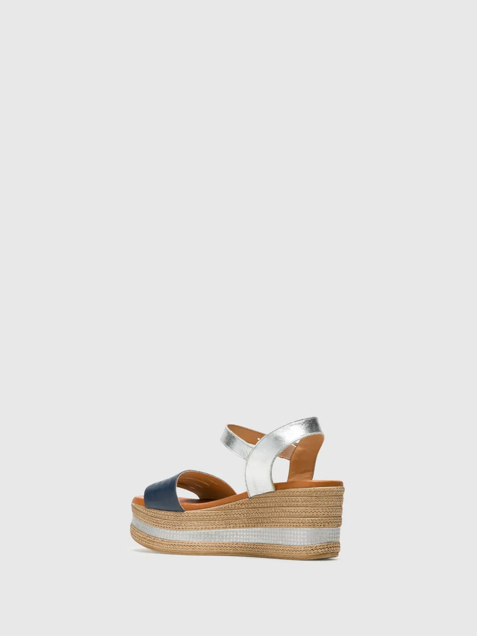 Multicolor Buckle Sandals