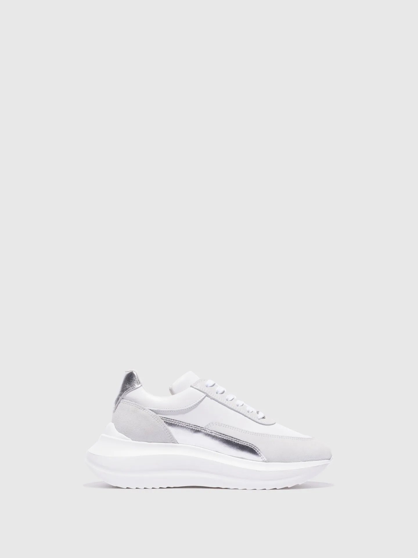 Multicolor Lace-up Trainers