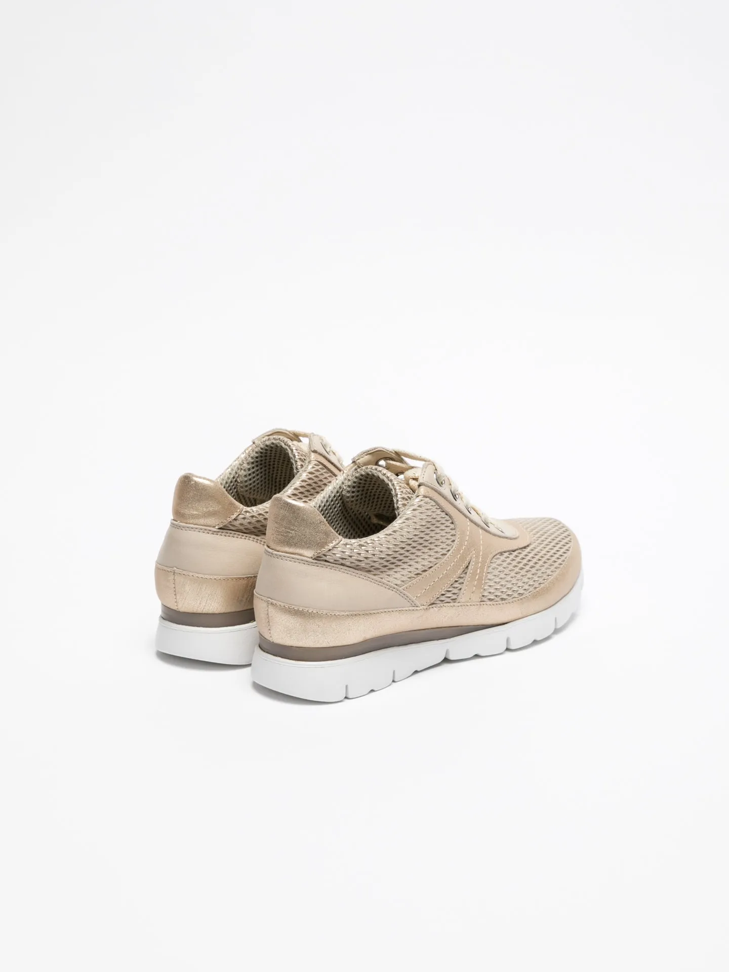 Multicolor Lace-up Trainers