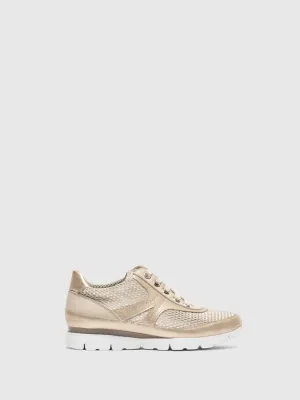 Multicolor Lace-up Trainers