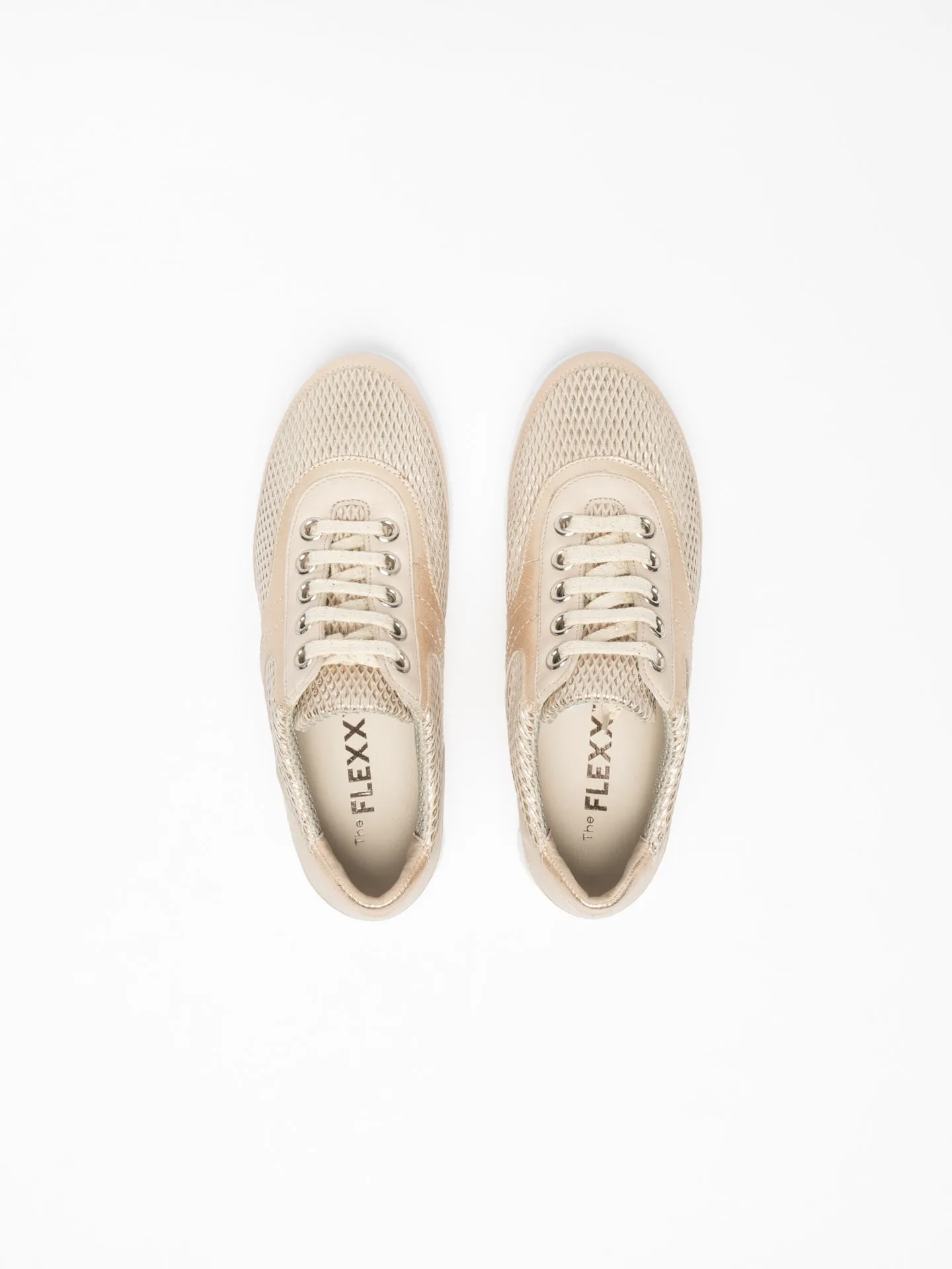 Multicolor Lace-up Trainers
