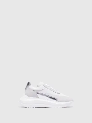 Multicolor Lace-up Trainers