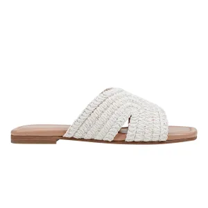 Narda Flat Sandal -MARC FISHER