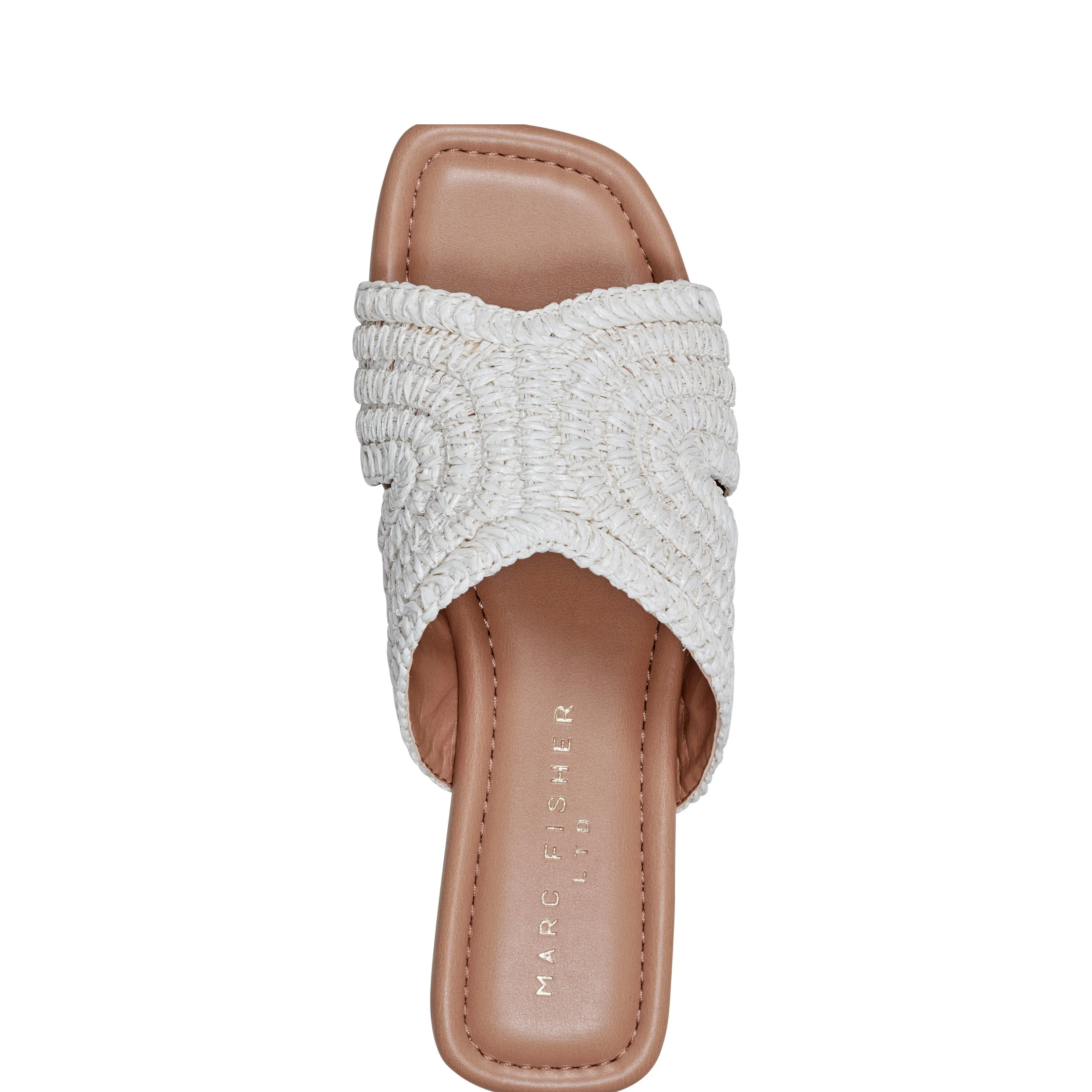 Narda Flat Sandal -MARC FISHER