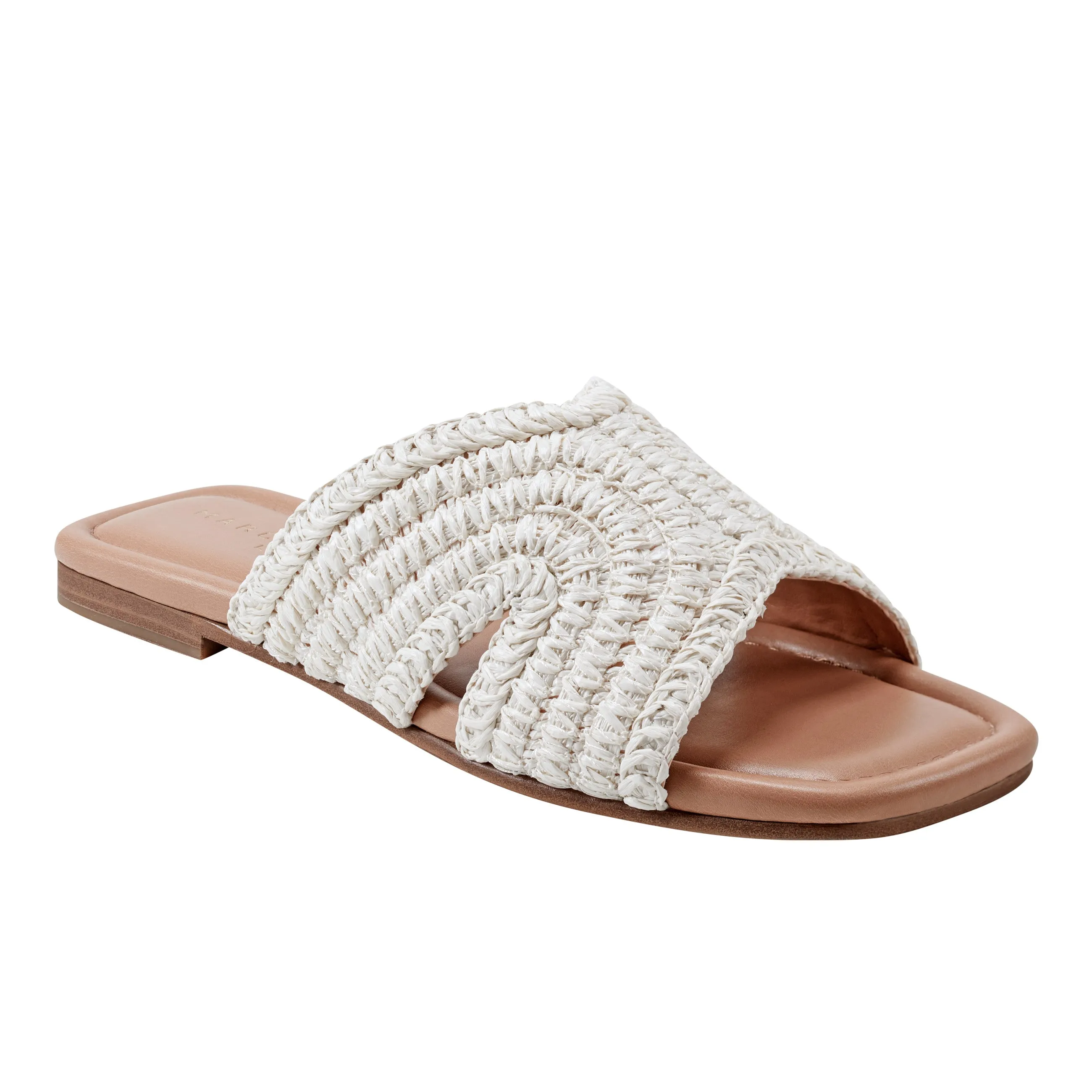 Narda Flat Sandal -MARC FISHER