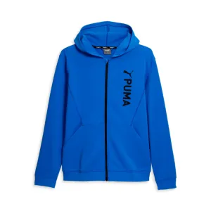 PUMA Men's Fit Double Knit Full-Zip Hoodie