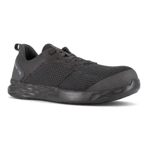 Reebok Men's Astroride Strike Composite Toe Athletic Work Shoe - Black - RB4672