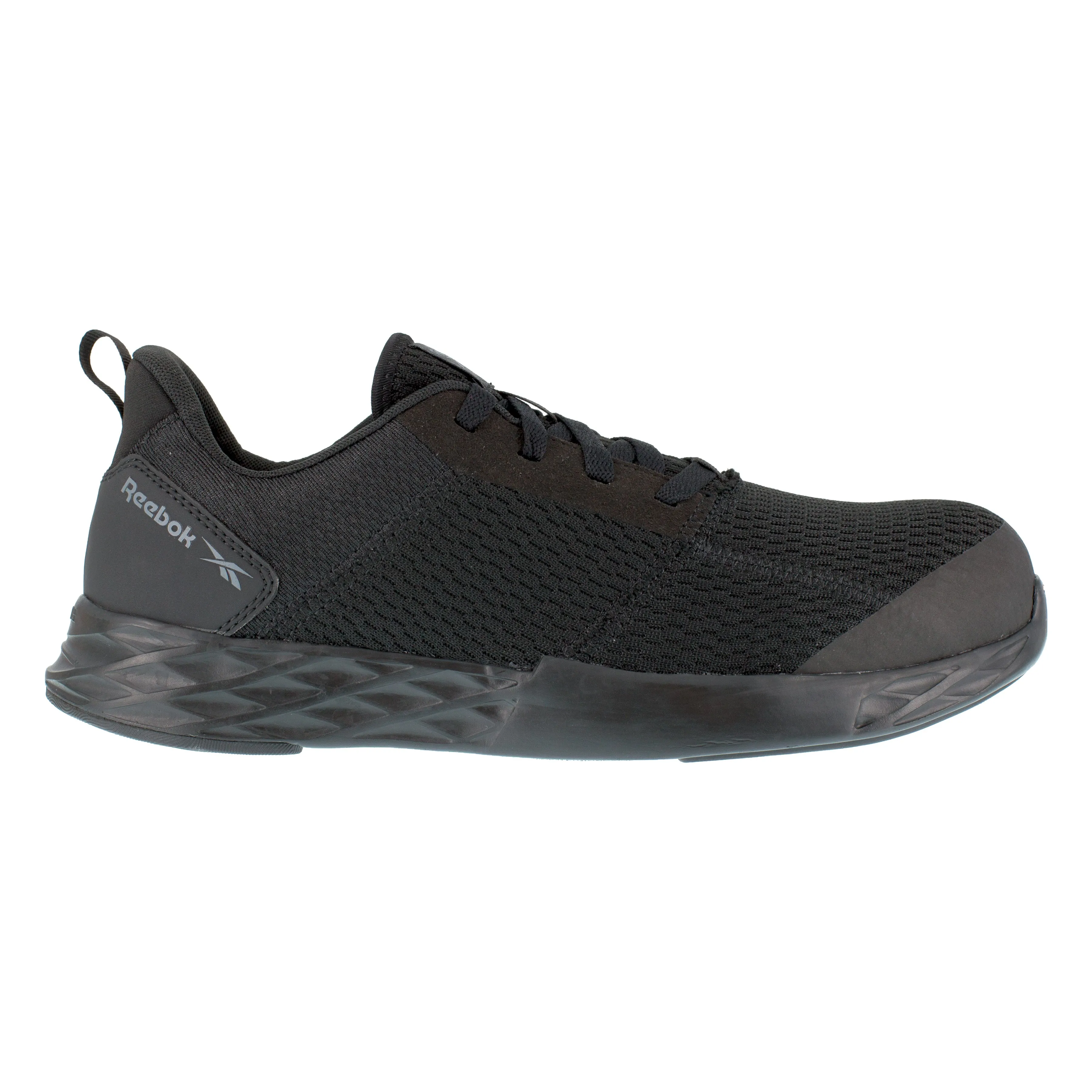 Reebok Men's Astroride Strike Composite Toe Athletic Work Shoe - Black - RB4672