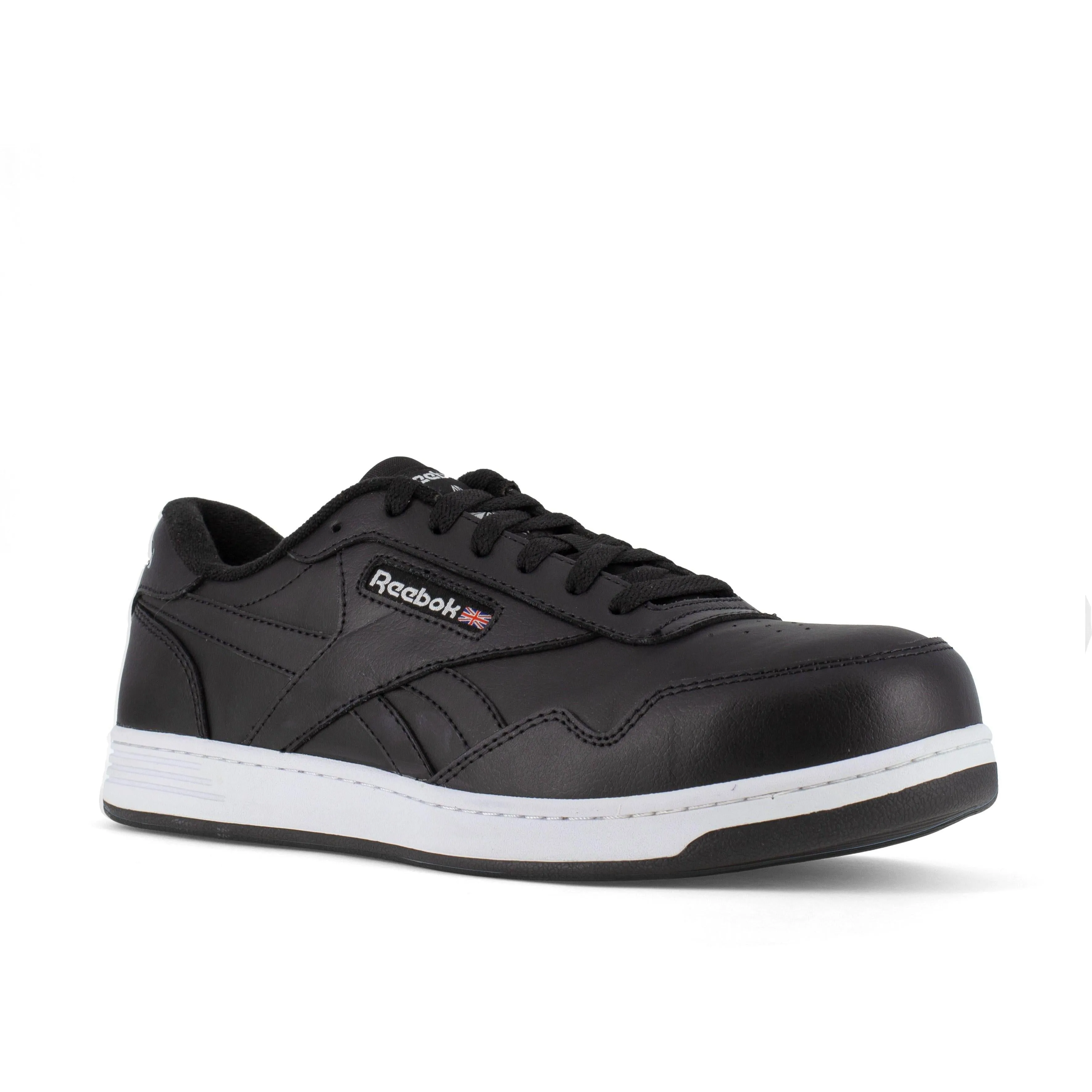 Reebok Men's Club MEMT Composite Toe Classic Sneaker Work Shoe - Black - RB4157