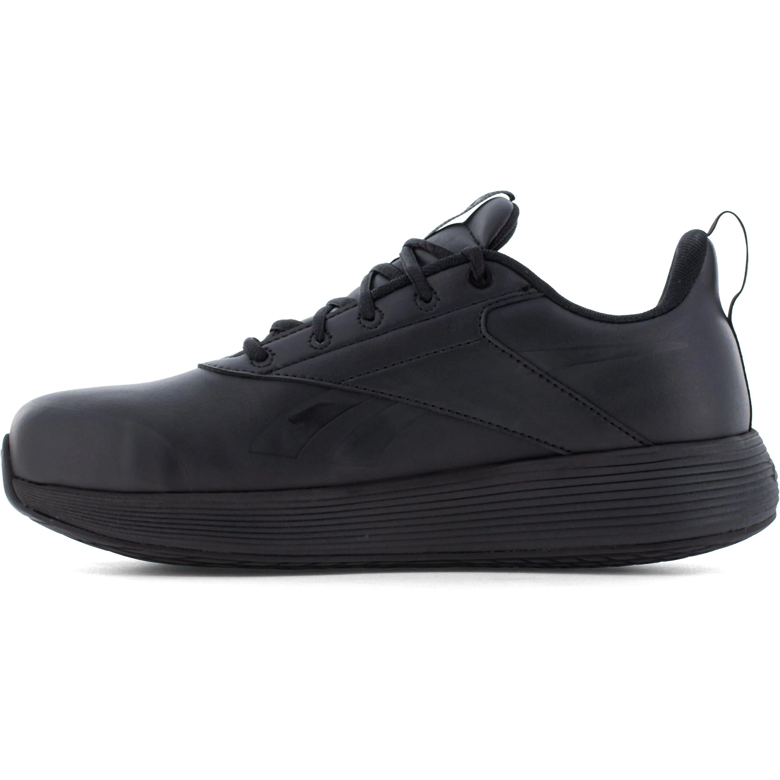 Reebok Men's DMXair Comfort  Composite Toe Athletic Work Shoe- Black- RB3605