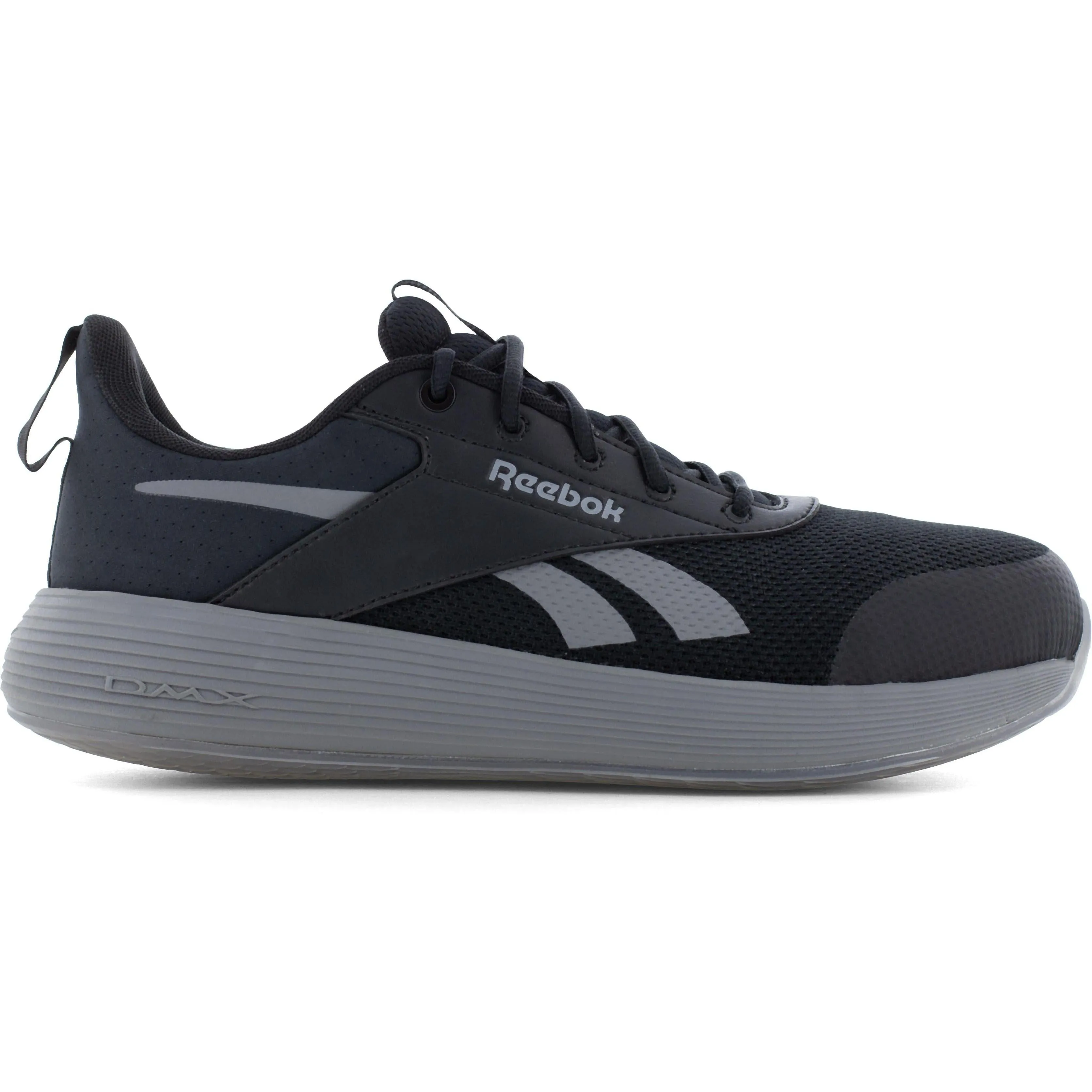 Reebok Men's DMXair Comfort  Composite Toe Athletic Work Shoe- Black- RB3607
