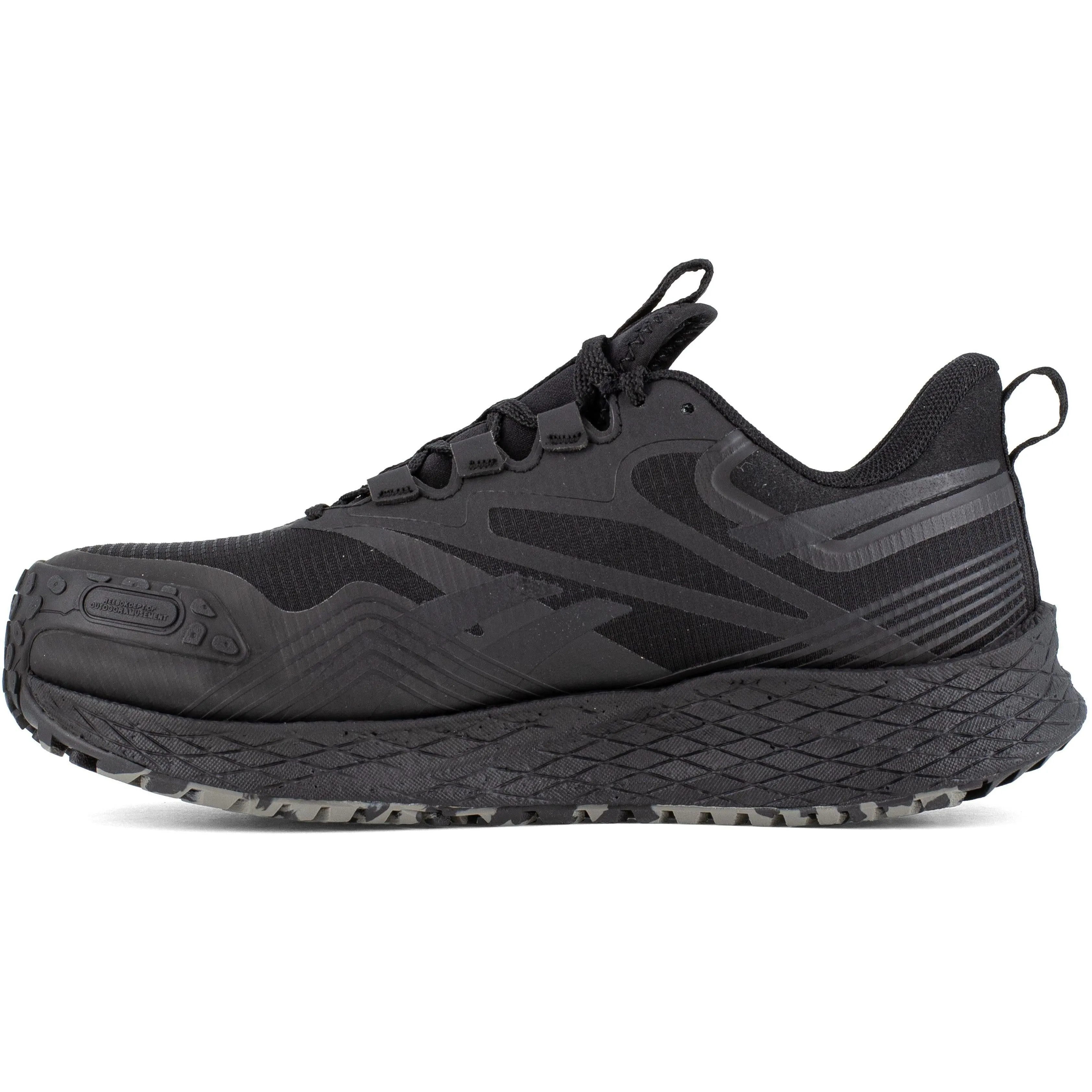 Reebok Men's FE4 Adventure Composite Toe Athletic Work Shoe- Black- RB3613