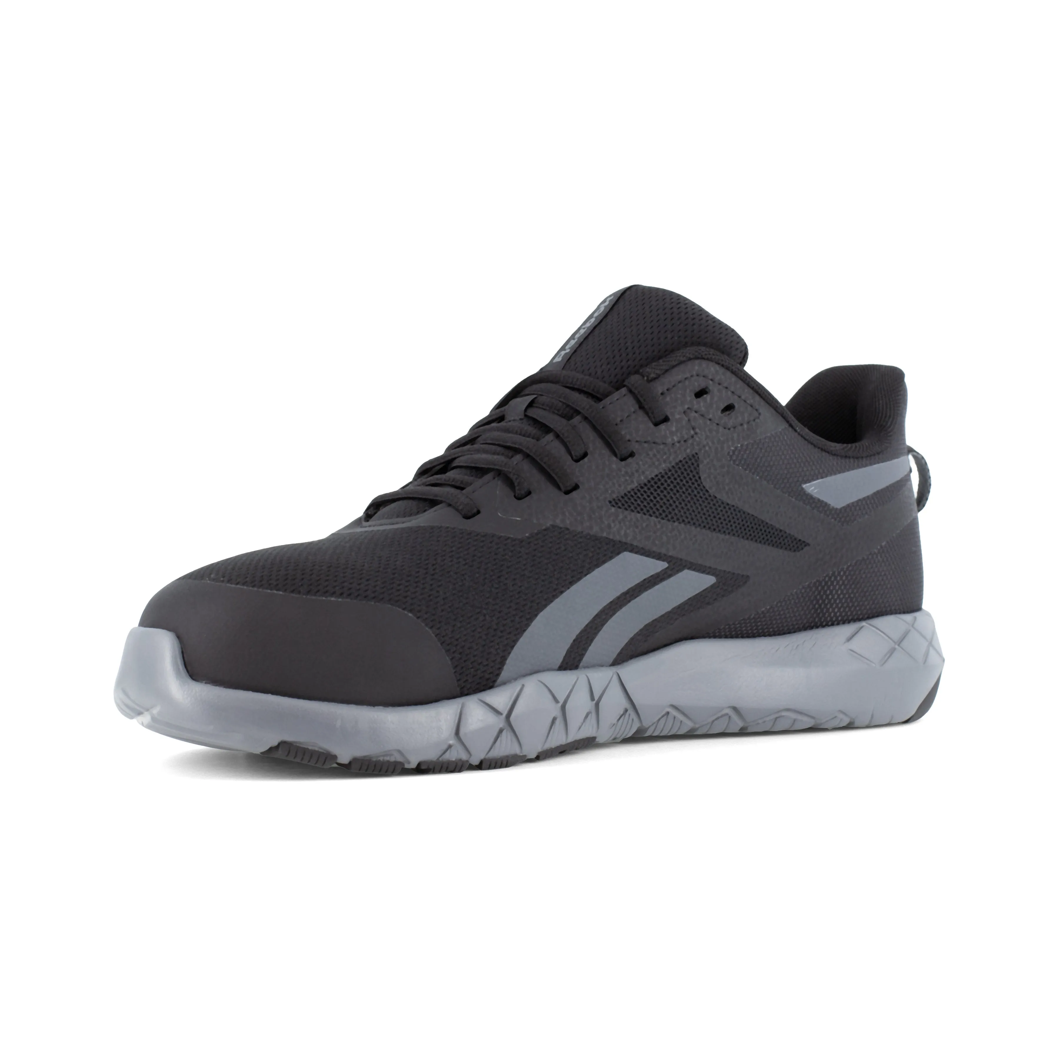 Reebok Men's Flexagon Force XL Composite Toe Athletic Work Shoe- Black- RB5440