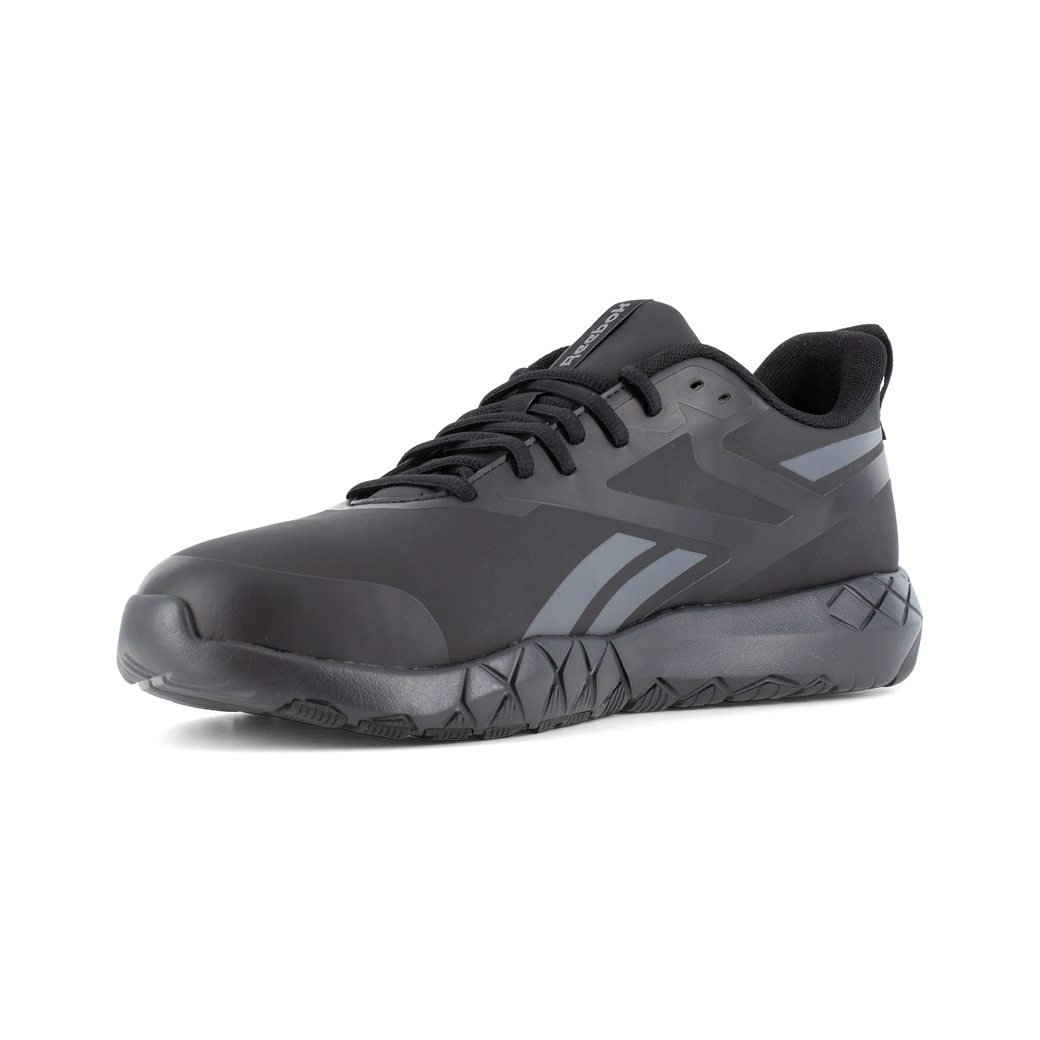Reebok Men's Flexagon Force XL Composite Toe Athletic Work Shoe- Black- RB5442