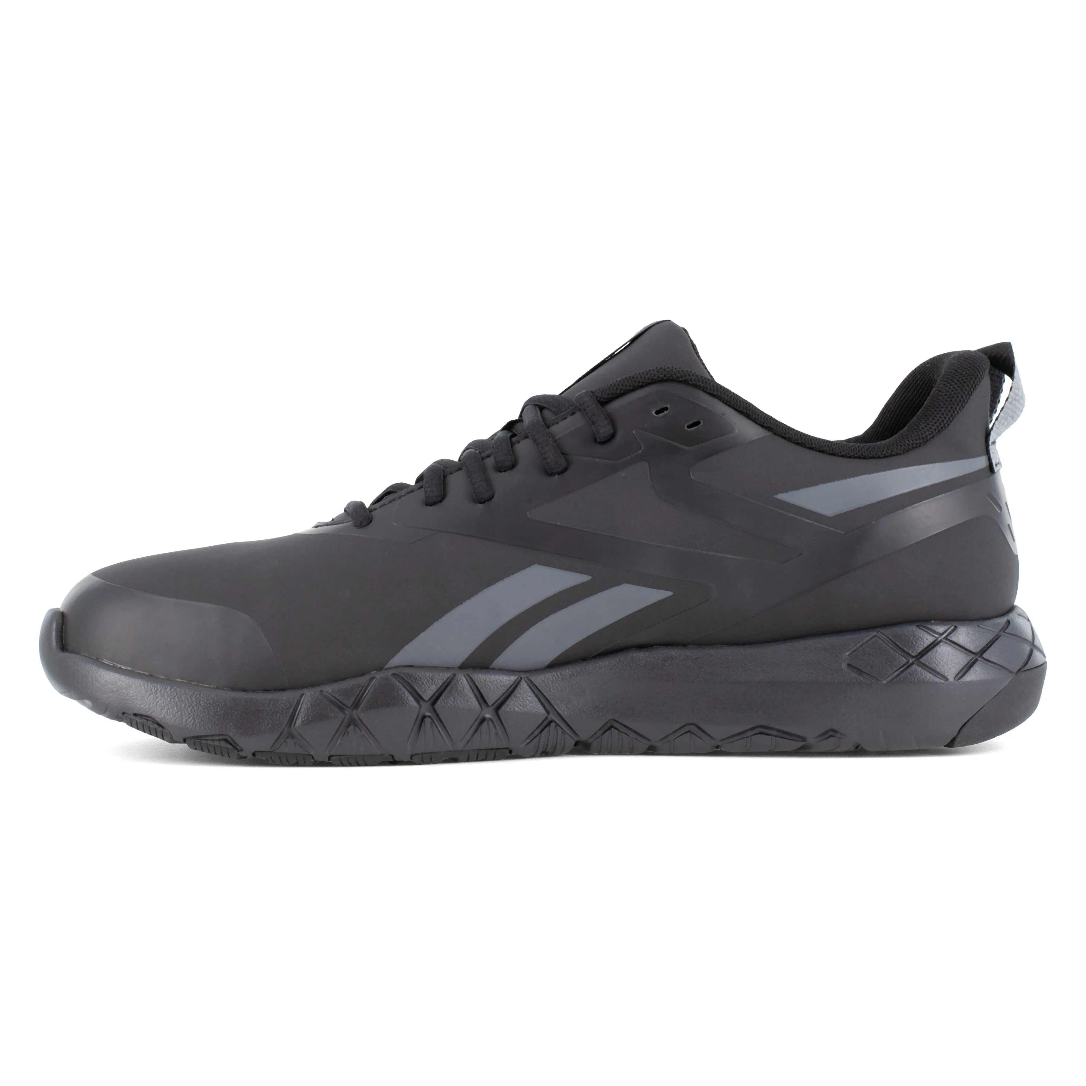 Reebok Men's Flexagon Force XL Composite Toe Athletic Work Shoe- Black- RB5442