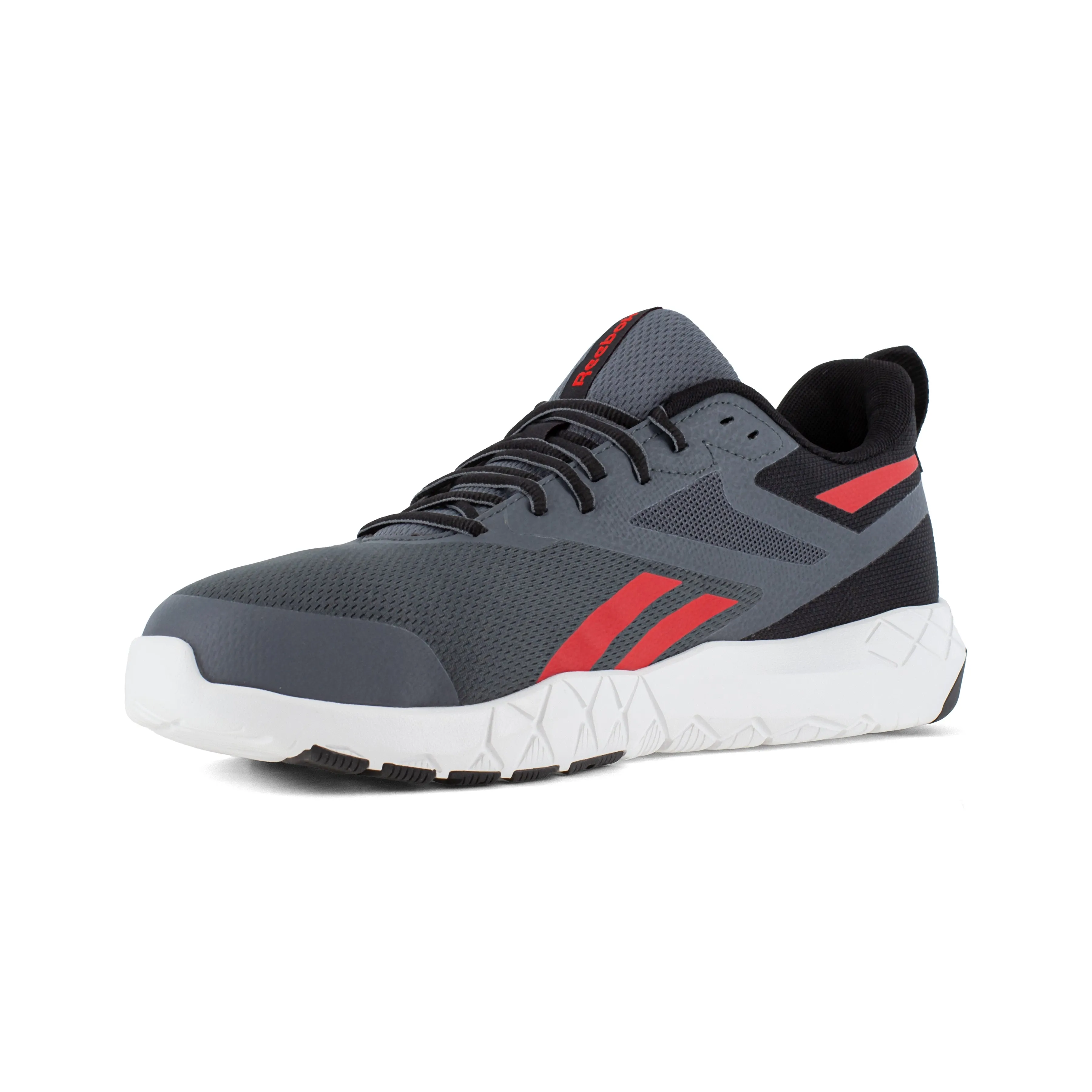 Reebok Men's Flexagon Force XL Composite Toe Athletic Work Shoe- Gray- RB5443